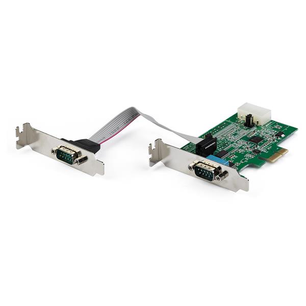 2-Port RS232 Serial Adapter Card with 16950 UART 2-Port RS232 Serial Adapter Card with 16950 UART